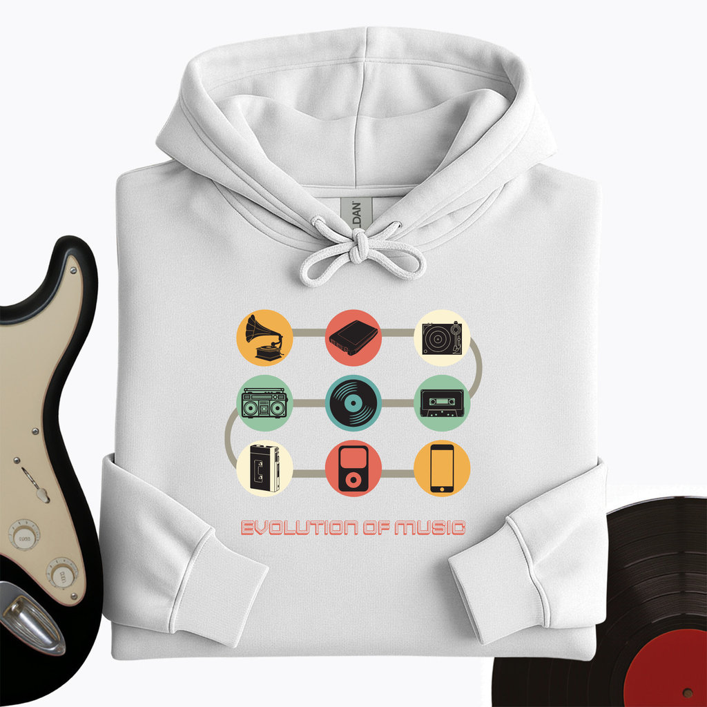 Evolution of Music Hoodie product image 4
