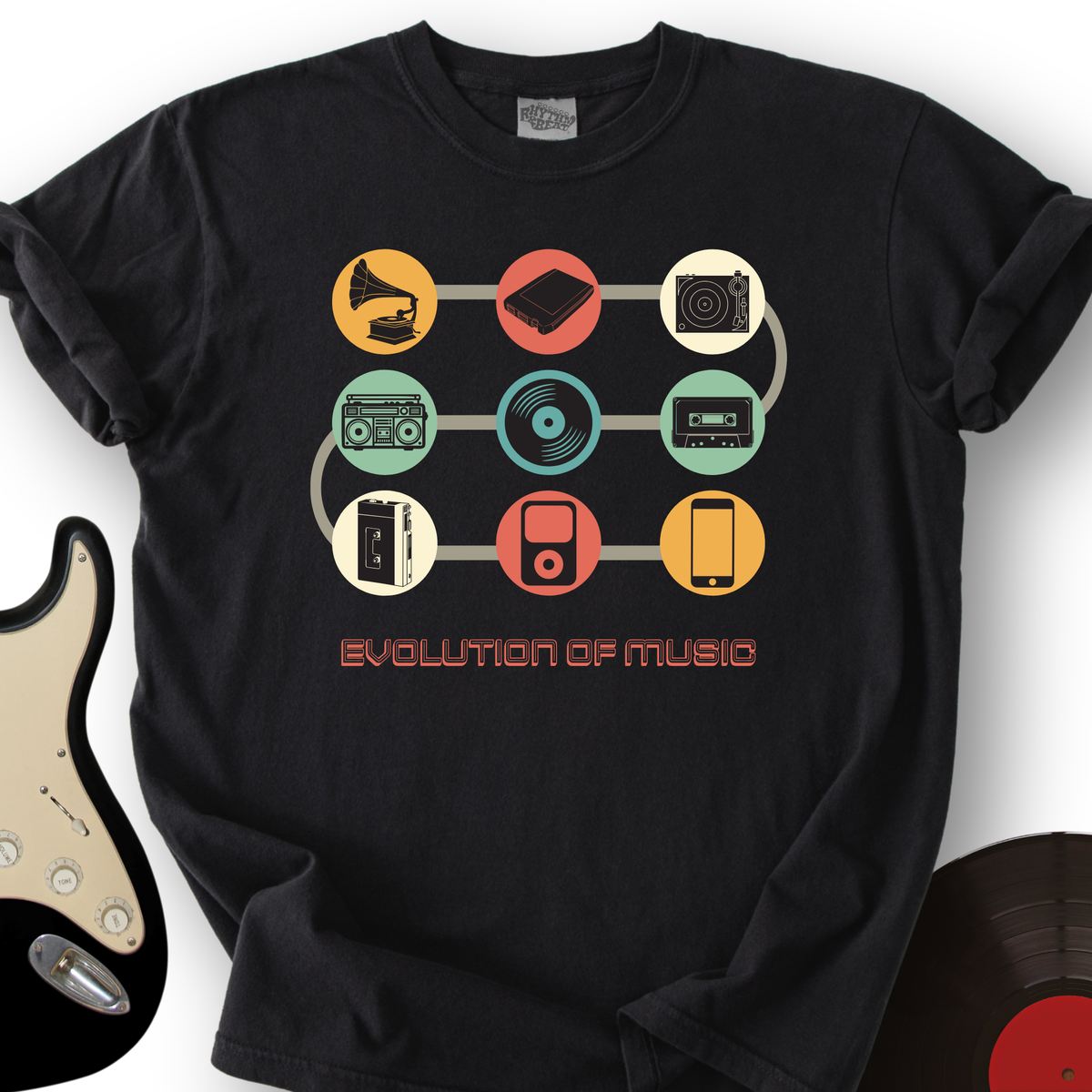 Evolution of Music T-Shirt product image 5
