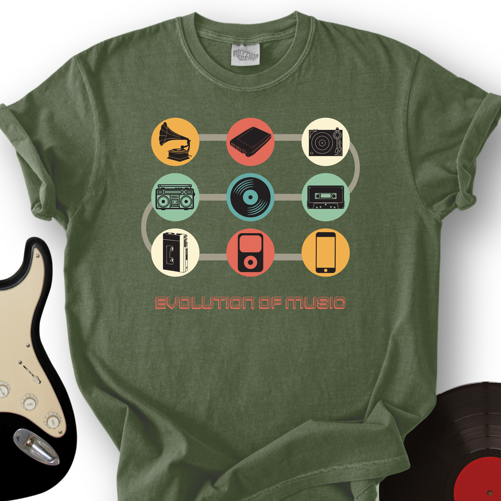Evolution of Music T-Shirt product image 6