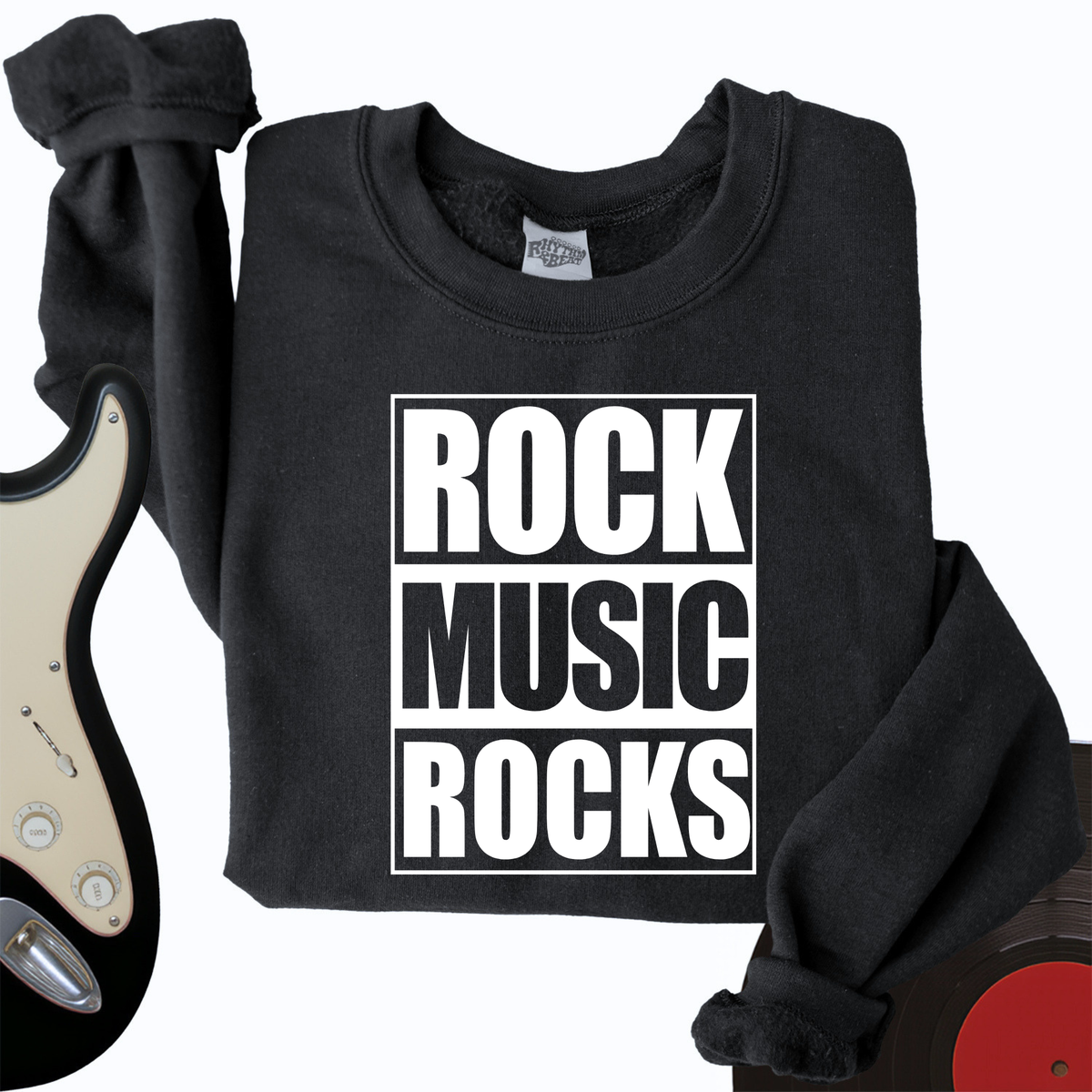 Rock Music Rocks Crewneck product image 3