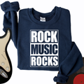 Rock Music Rocks Crewneck product image 1