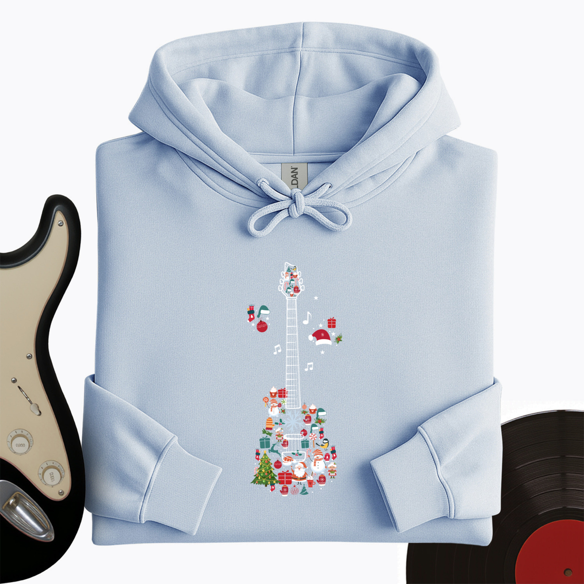Guitar Christmas Hoodie product image 8