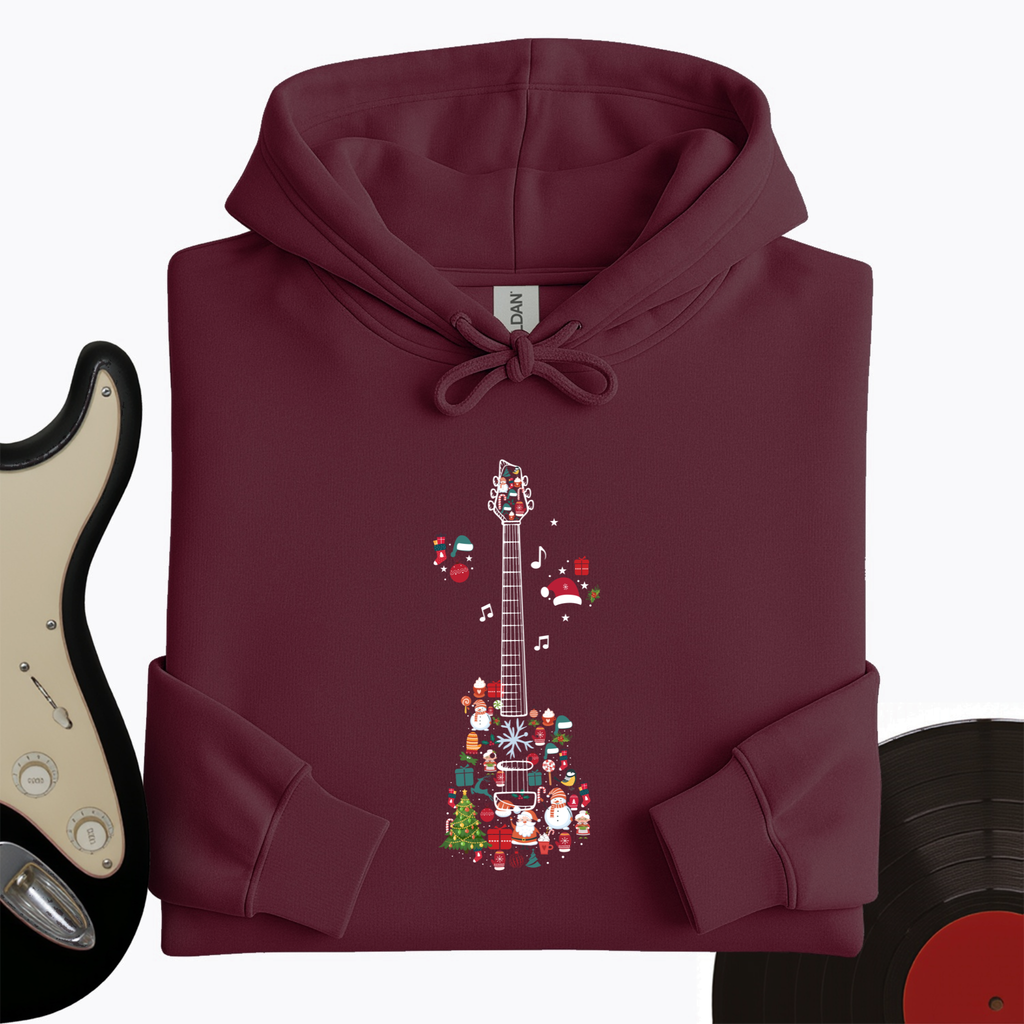 Guitar Christmas Hoodie product image 3