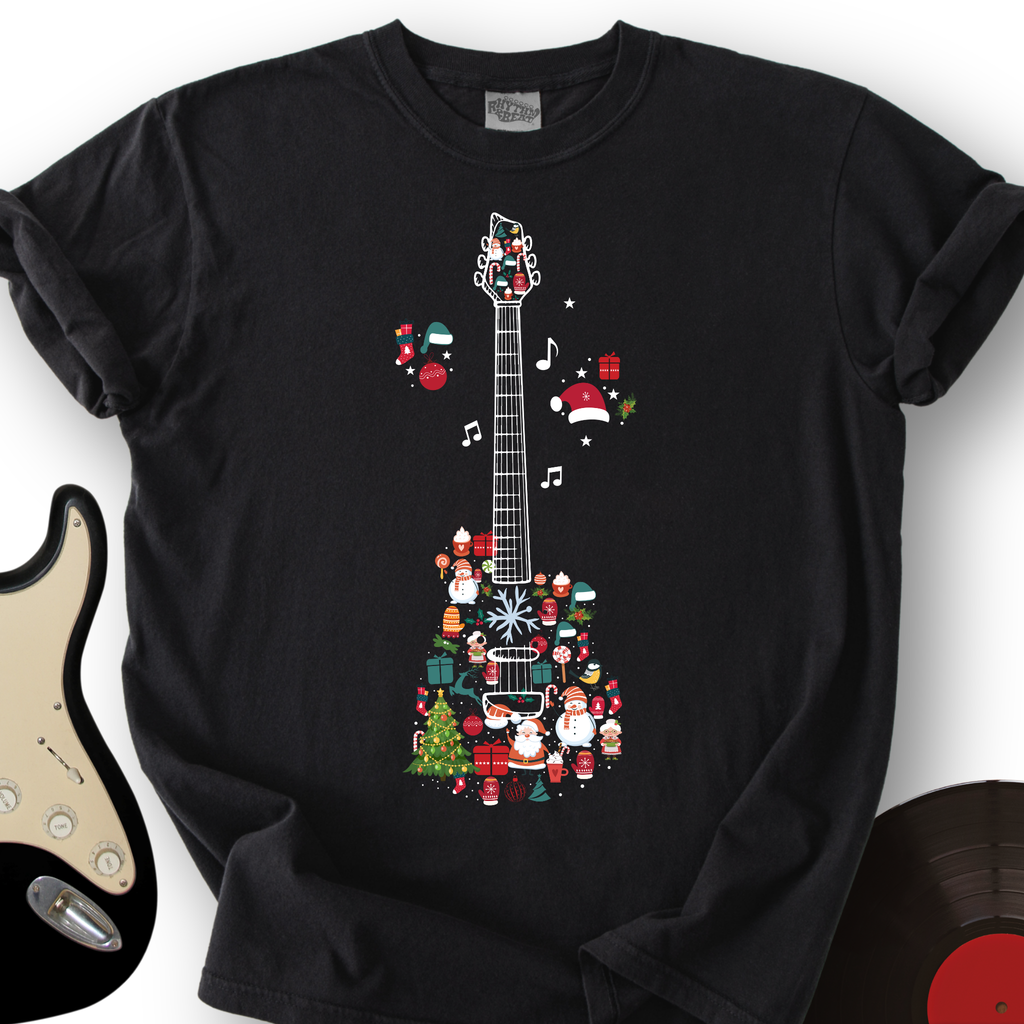 Guitar Christmas T-Shirt product image 1