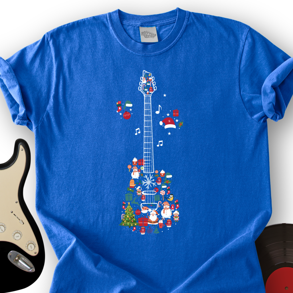 Guitar Christmas T-Shirt product image 4