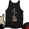 Guitar Christmas Tank Top