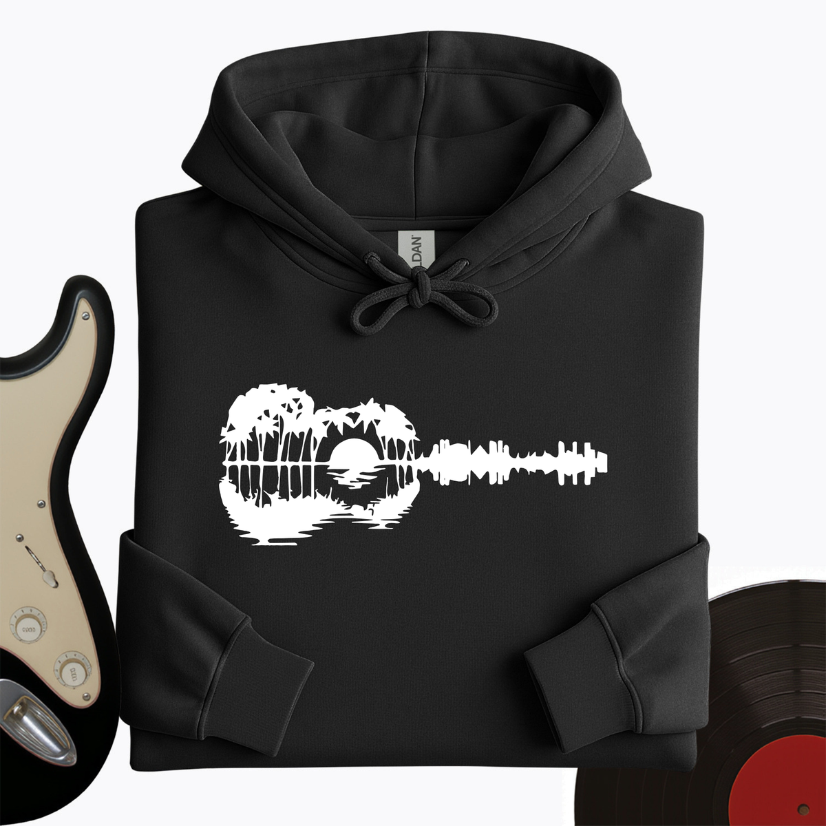 Guitar Landscape Hoodie product image 6