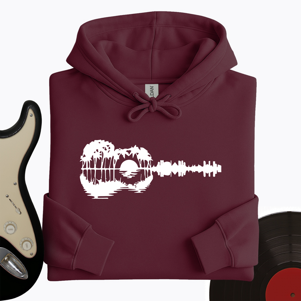 Guitar Landscape Hoodie product image 3