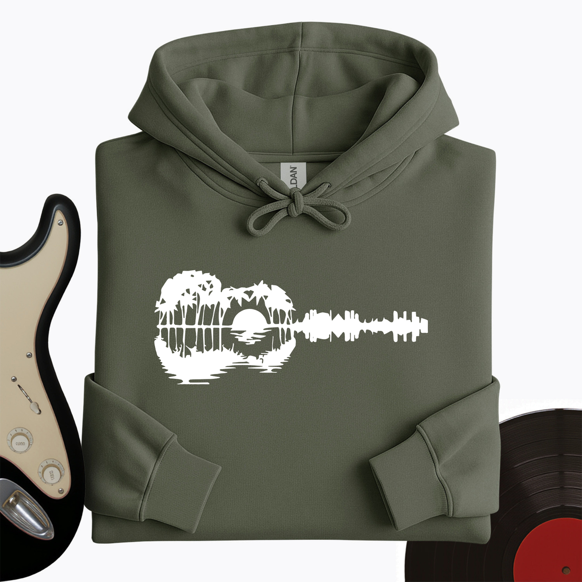 Guitar Landscape Hoodie product image 8
