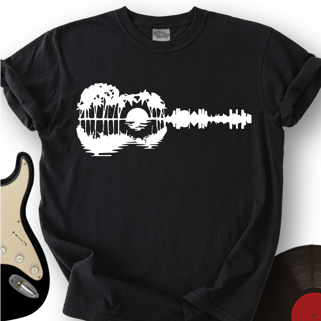 Guitar Landscape T-Shirt product image 4