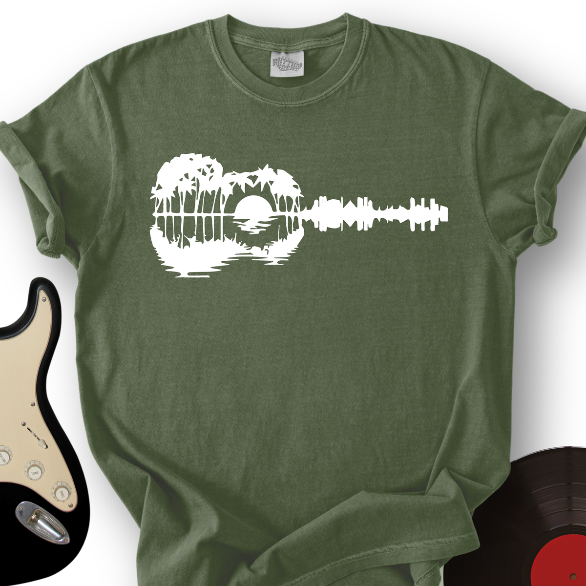 Guitar Landscape T-Shirt product image 5