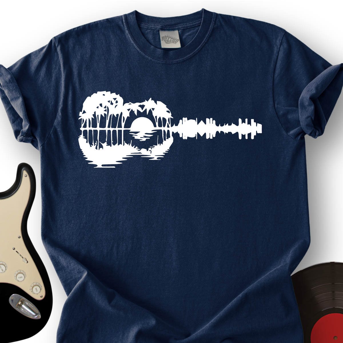 Guitar Landscape T-Shirt product image 1