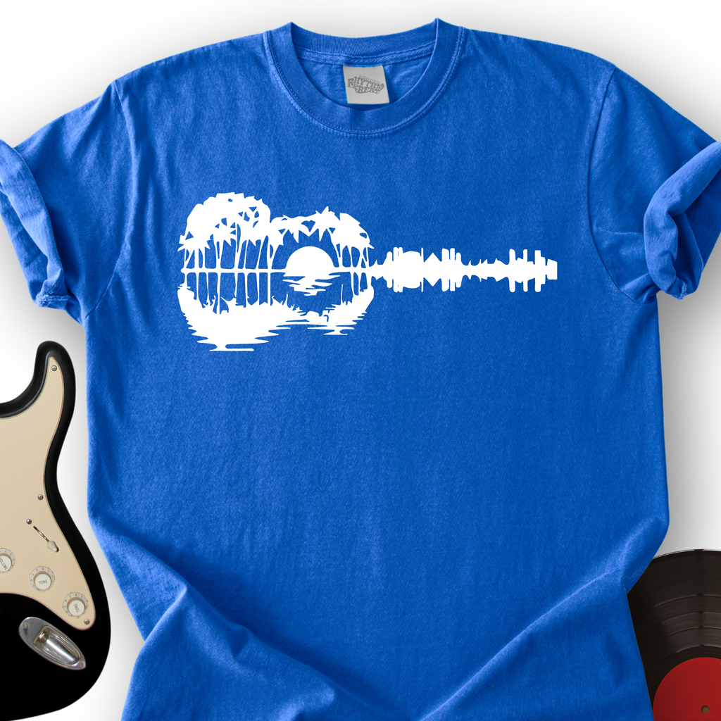 Guitar Landscape T-Shirt product image 3