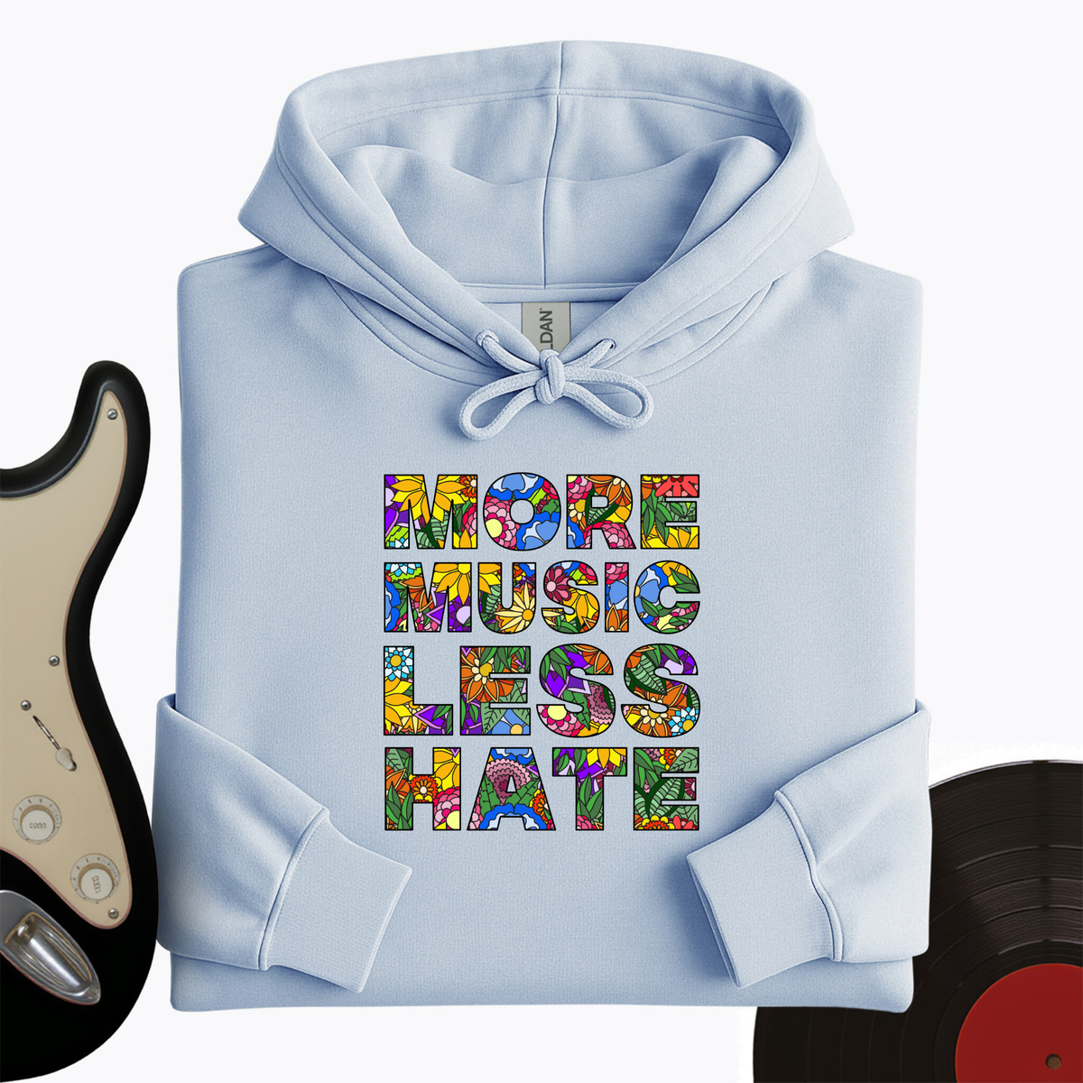 Hippie Make More Music Hoodie product image 10