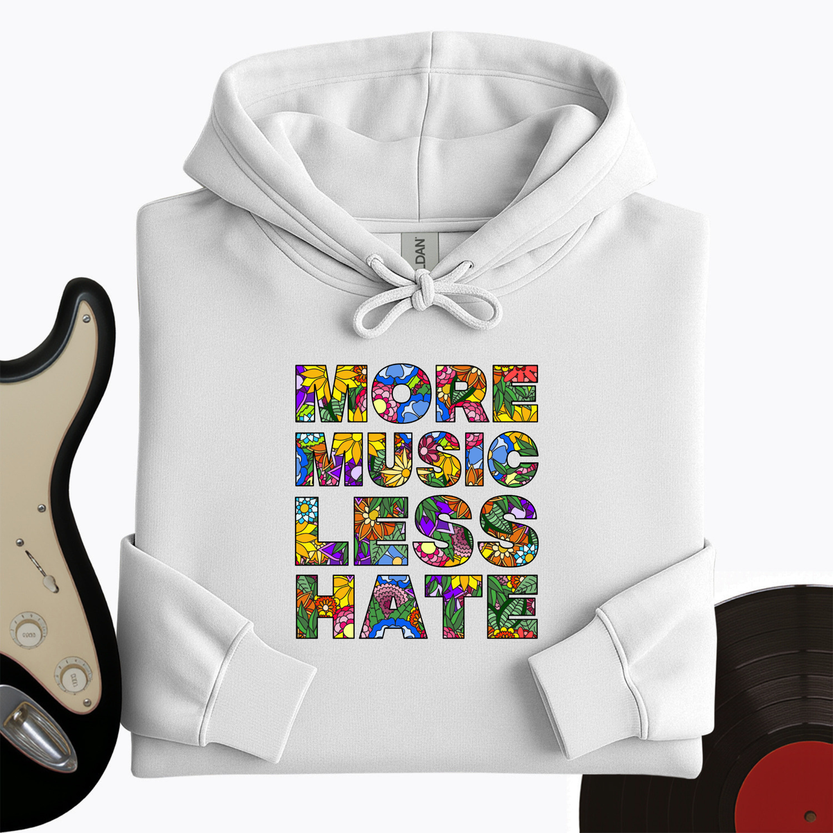 Hippie Make More Music Hoodie product image 6