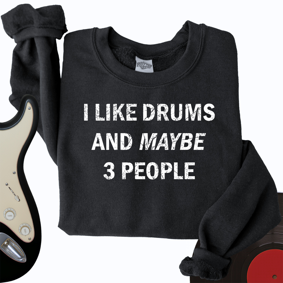 I Like Drums Crewneck product image 3