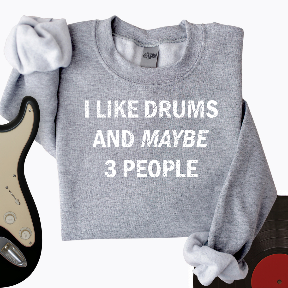 I Like Drums Crewneck product image 1
