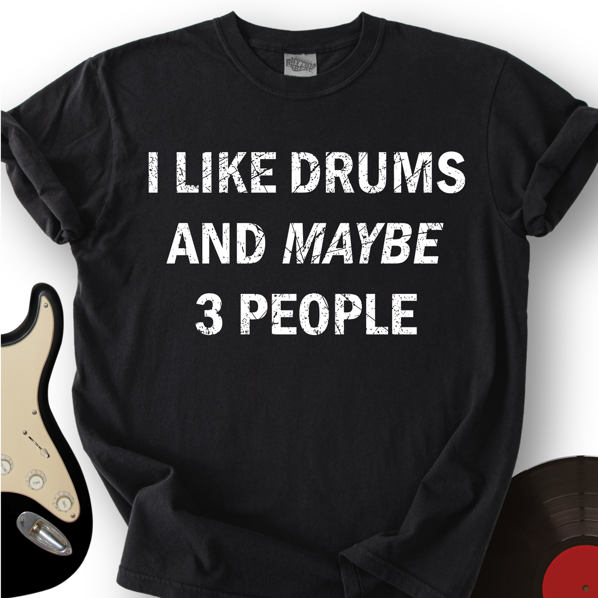 I Like Drums T-Shirt product image 4