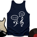 Music Joke Tank Top