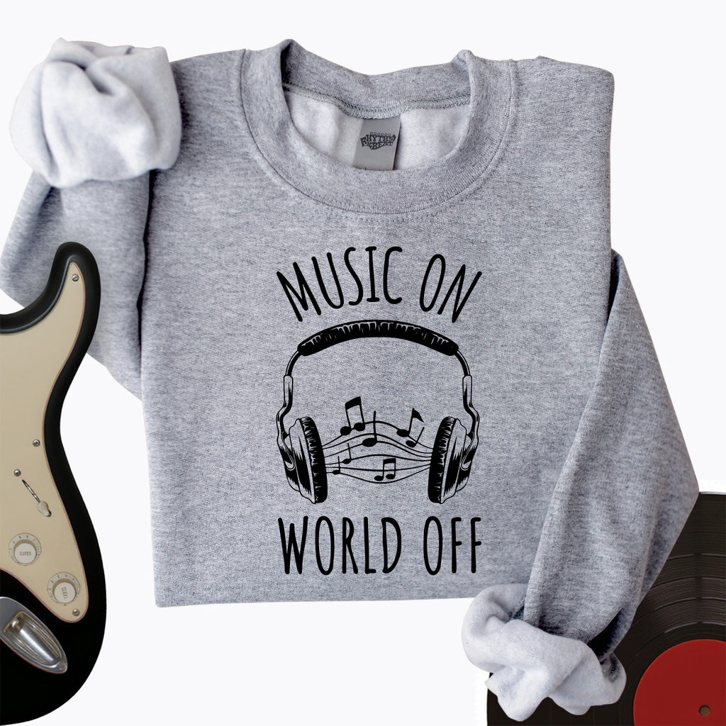 Music On Crewneck product image 2