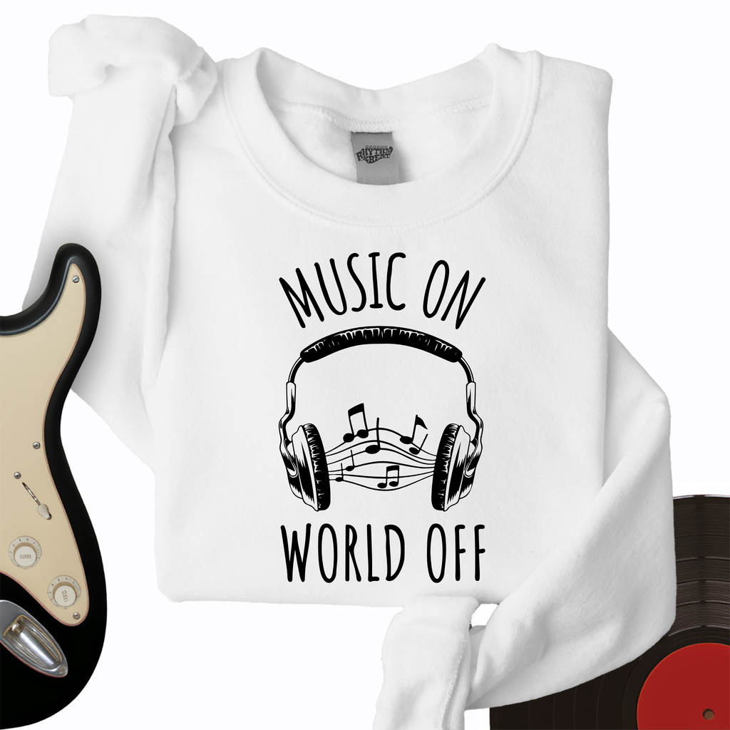 Music On Crewneck product image 1
