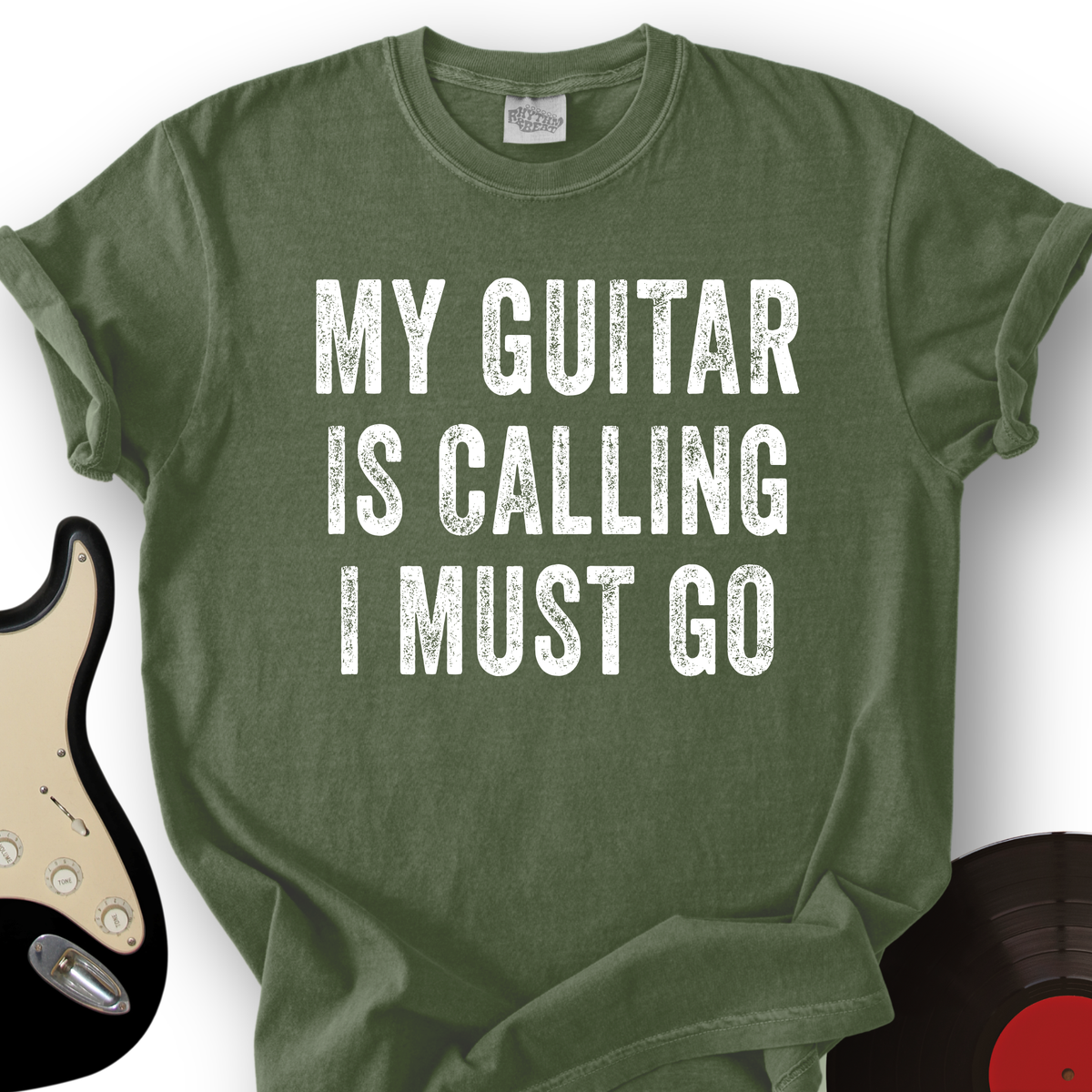 My Guitar Is Calling T-Shirt product image 5
