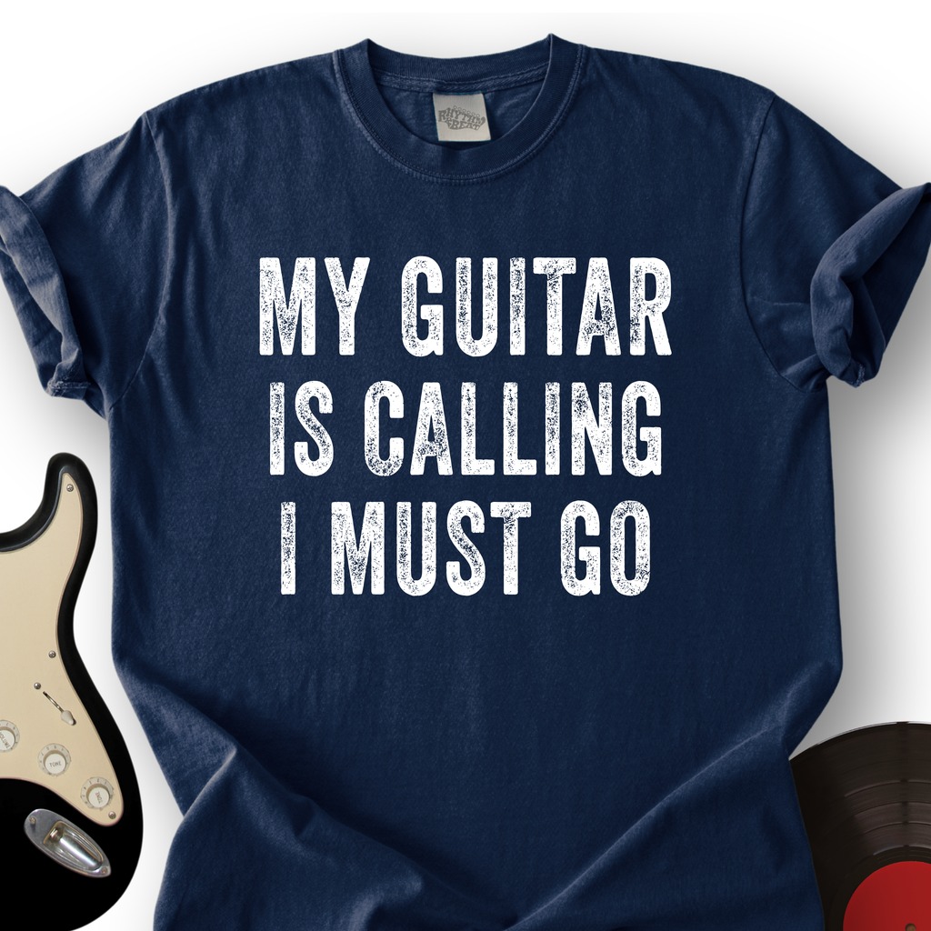 My Guitar Is Calling T-Shirt product image 2