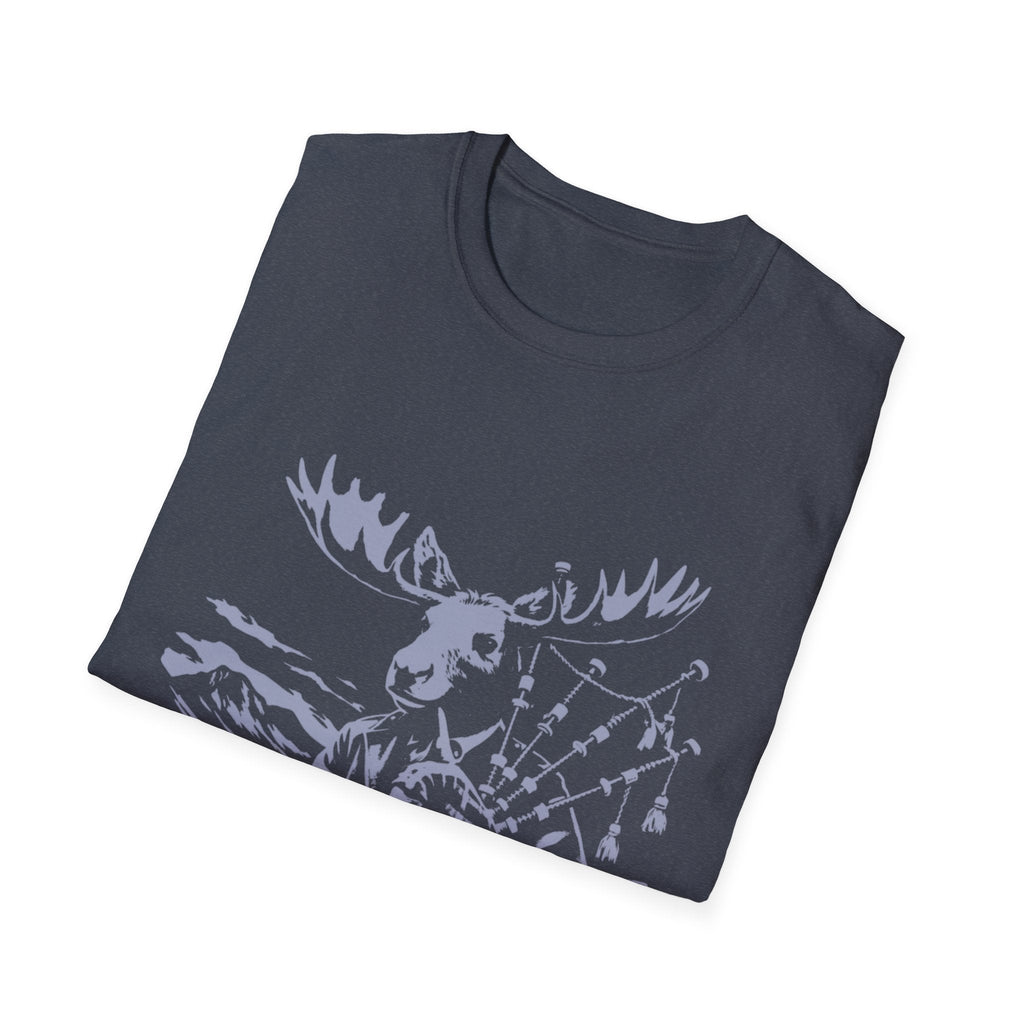Moose Bagpiper T-Shirt product image 23