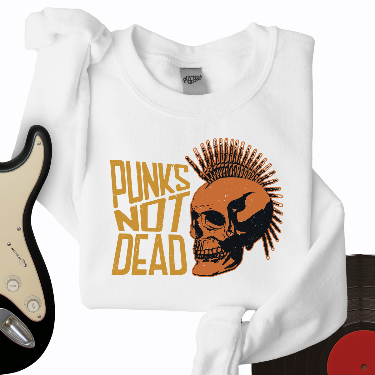 Punk's Not Dead Crewneck product image 3