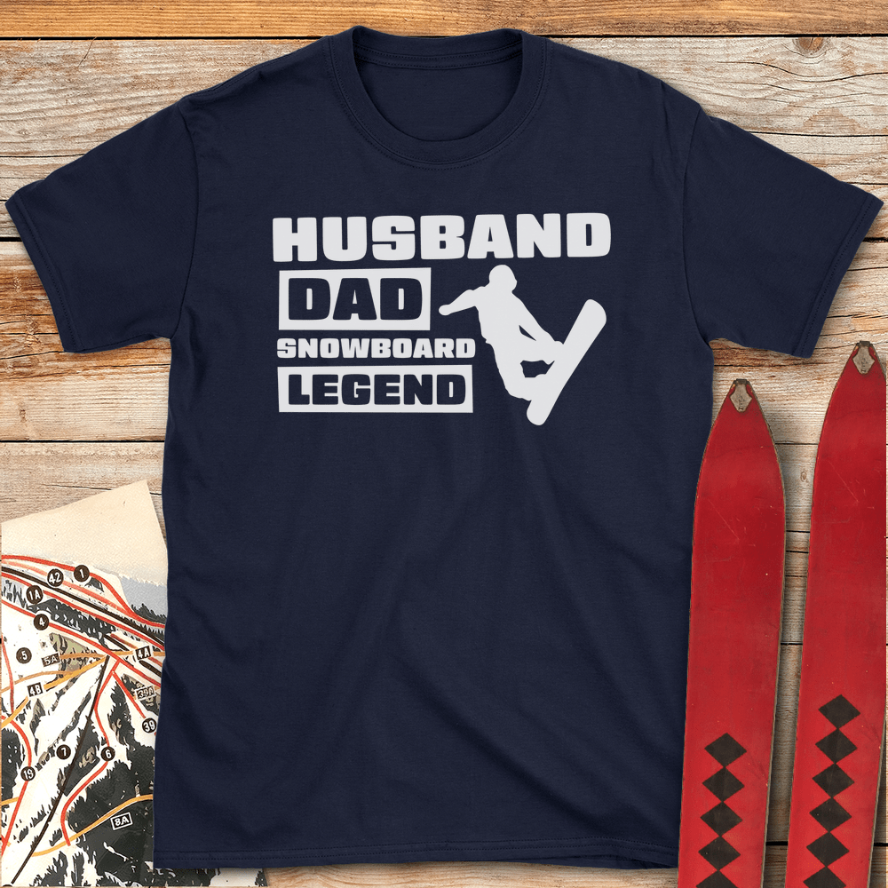 Husband Dad Snowboard Legend product image 1