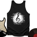 Treble Clef Tank Top
