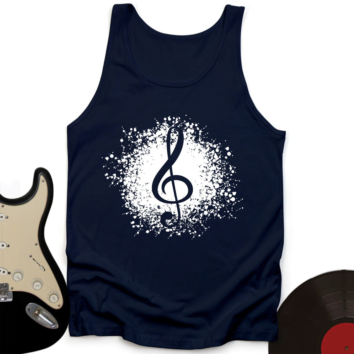 Treble Clef Tank Top