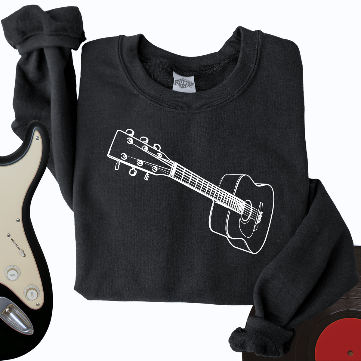 3D Guitar Crewneck product image 1