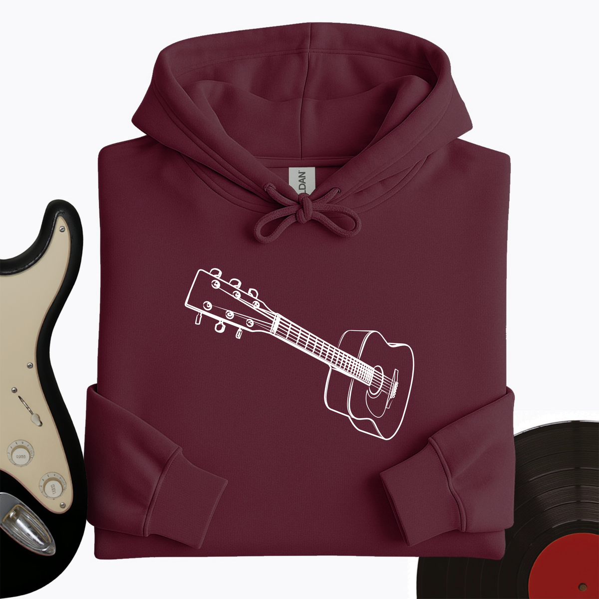3D Guitar Hoodie product image 3