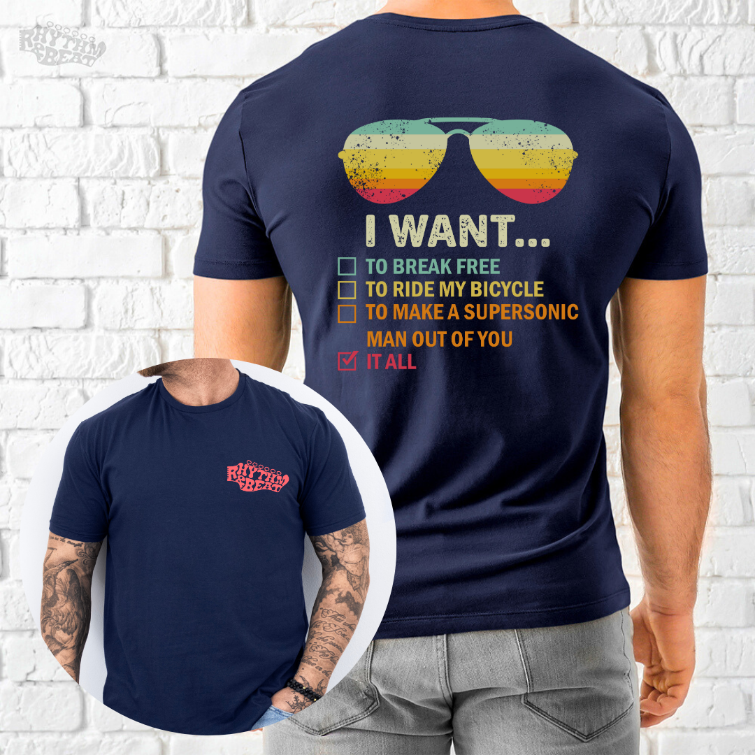 I Want T-Shirt product image 3