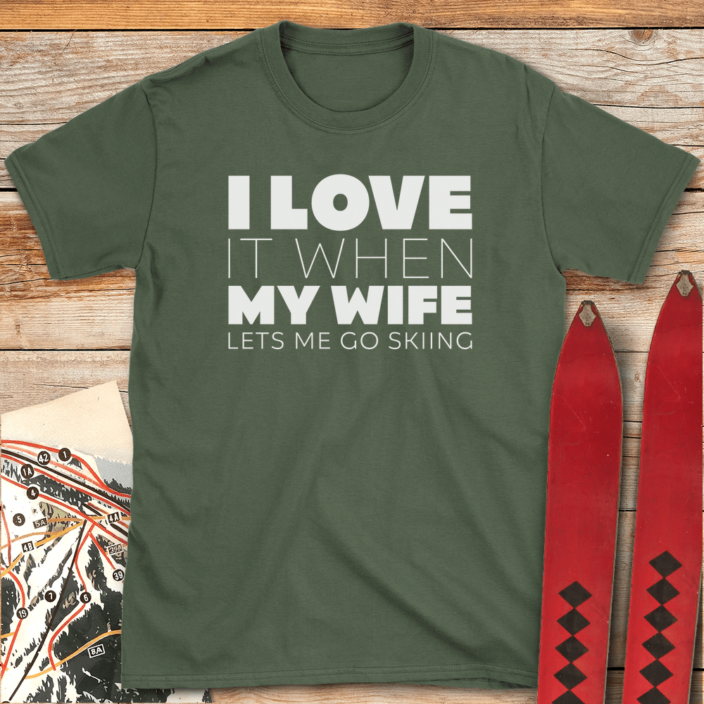 I Love My Wife Ski product image 7