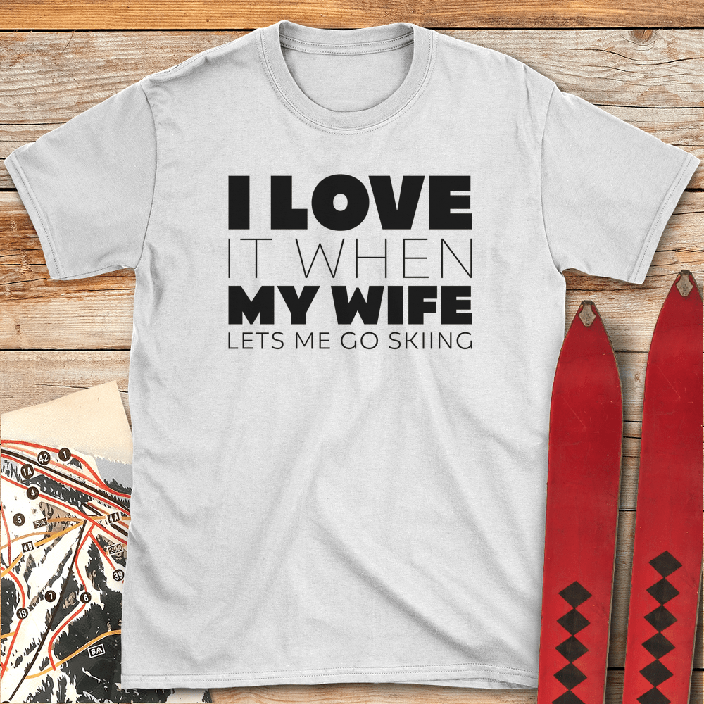 I Love My Wife Ski product image 1