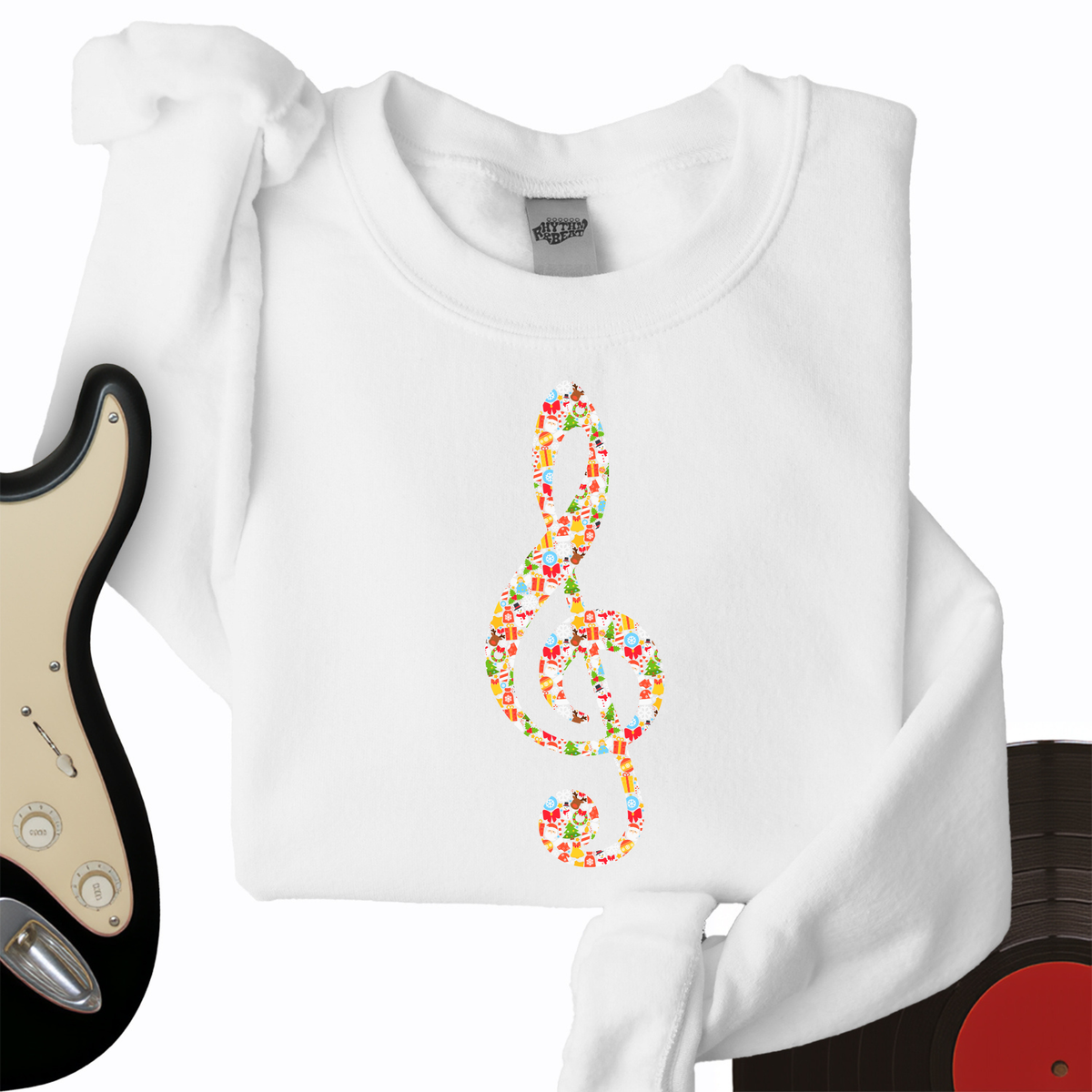 Christmas Treble Clef Crewneck product image 3