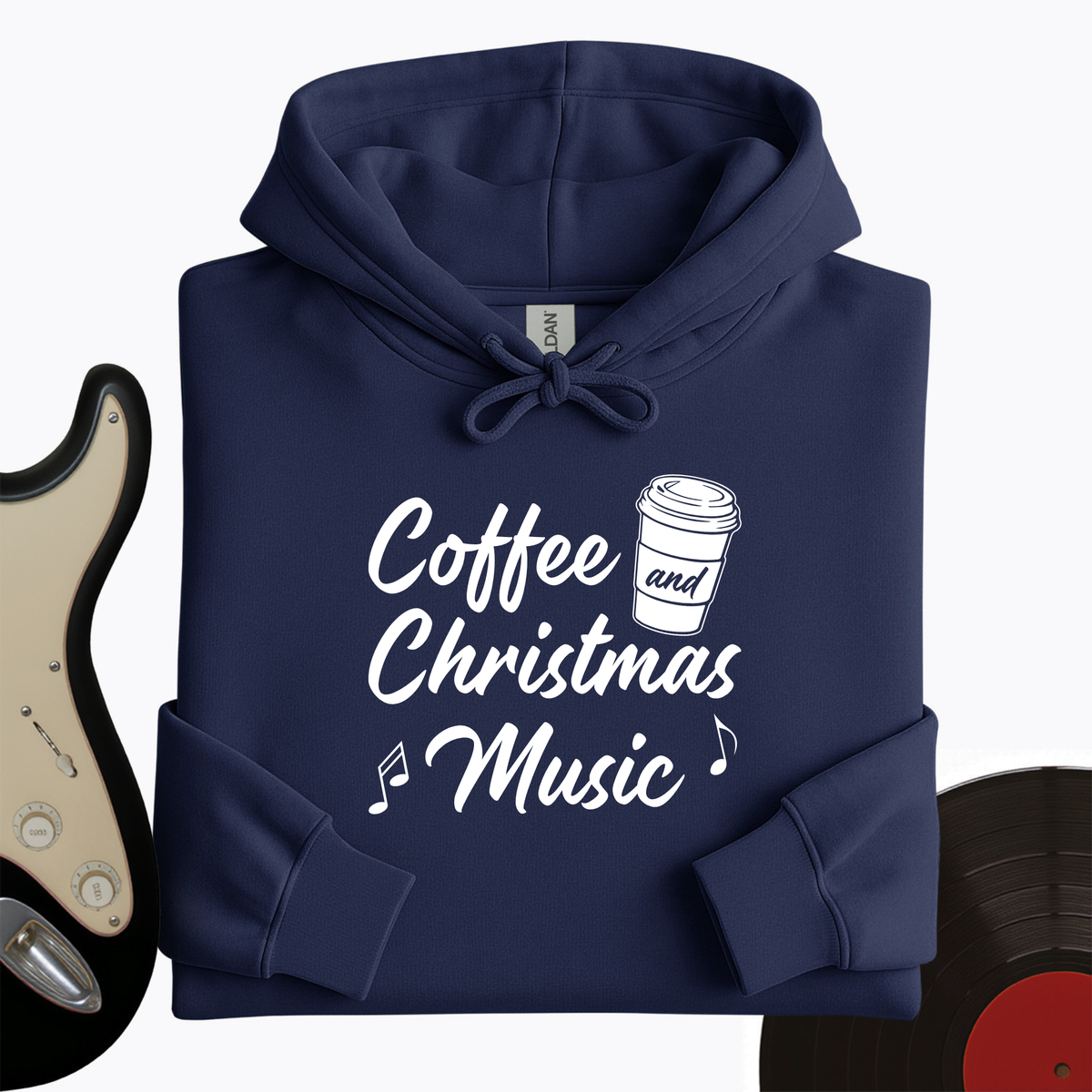 Coffee and Christmas Hoodie product image 3