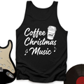Coffee and Christmas Tank Top