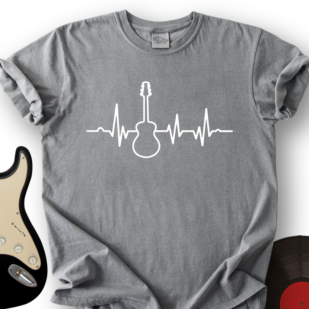 Guitar Heartbeat T-Shirt product image 4