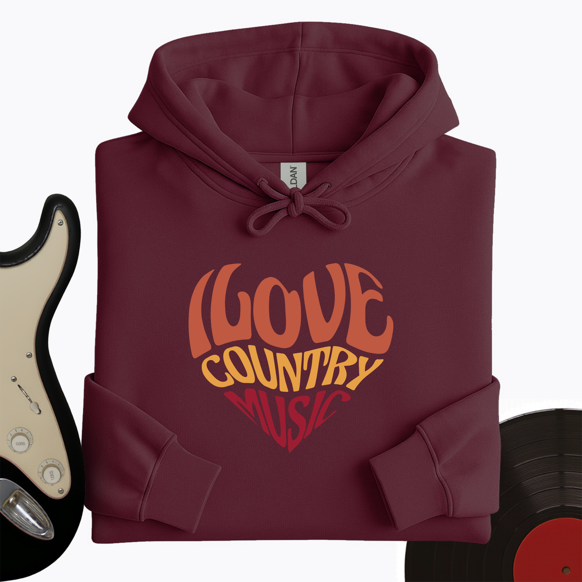 Country Music Love Hoodie product image 3