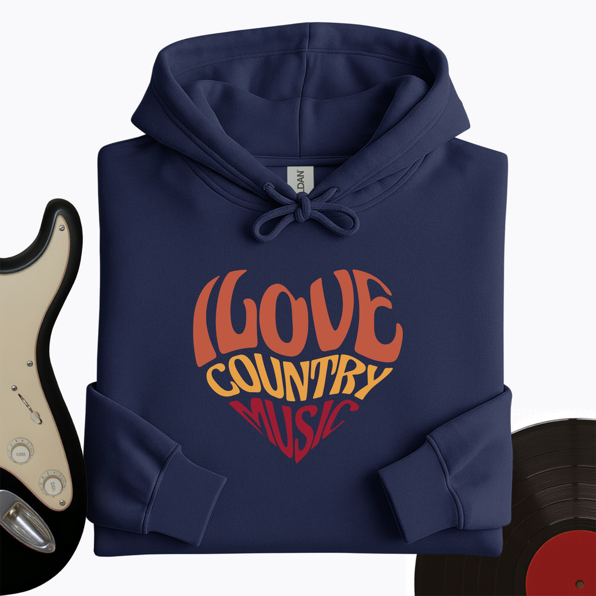 Country Music Love Hoodie product image 1