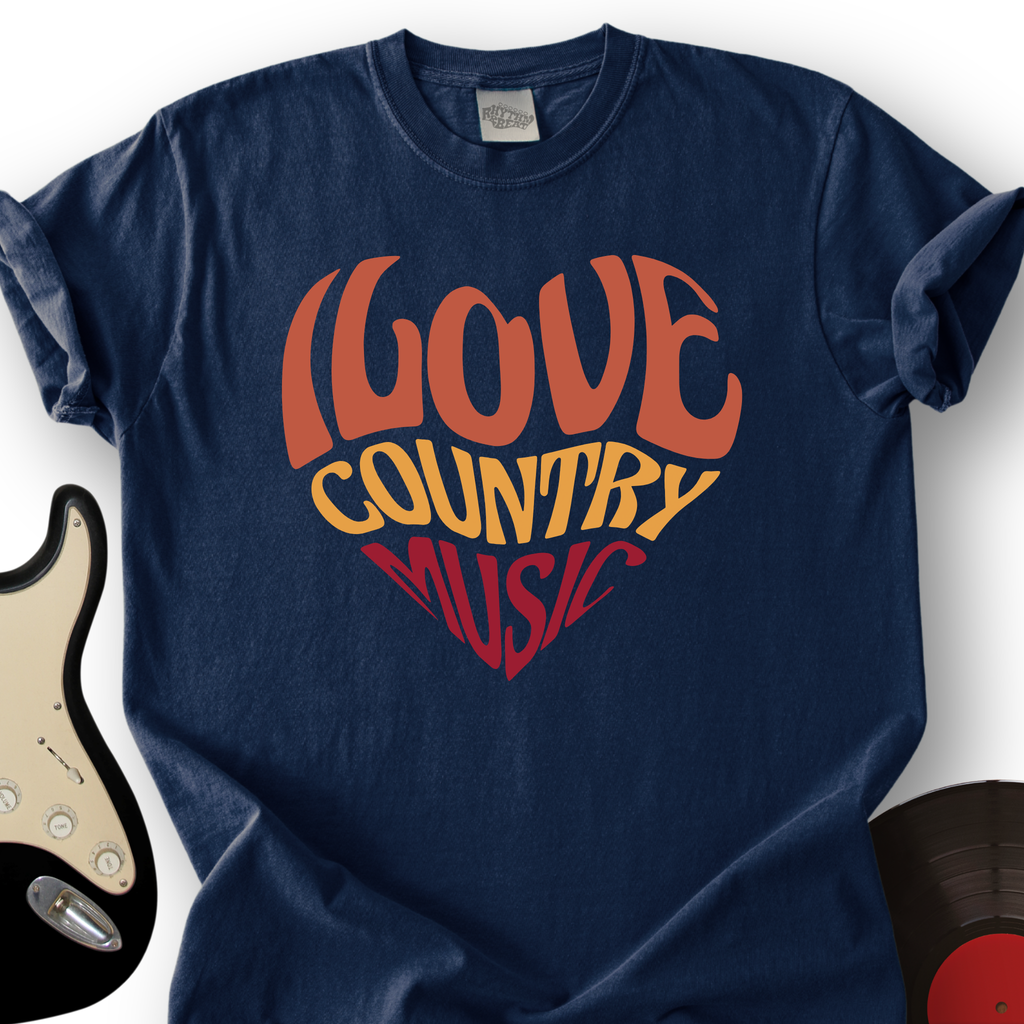 Country Music Love T-Shirt product image 3