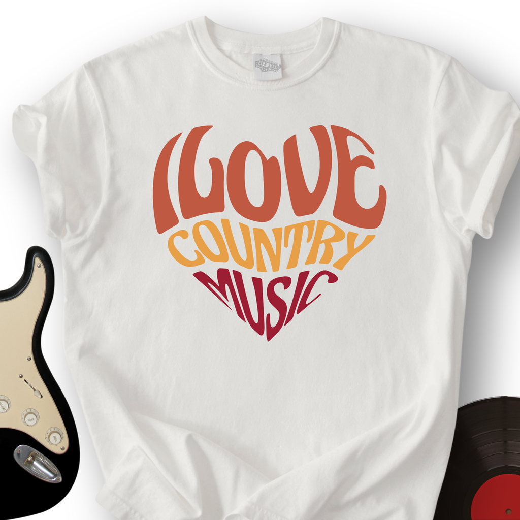 Country Music Love T-Shirt product image 5