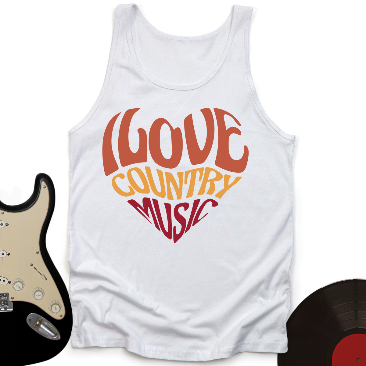 Country Music Love Tank Top