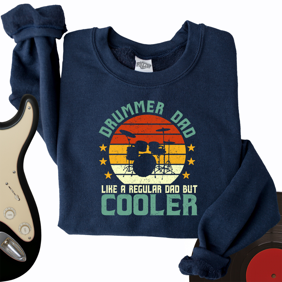 Drummer Dad Crewneck product image 1
