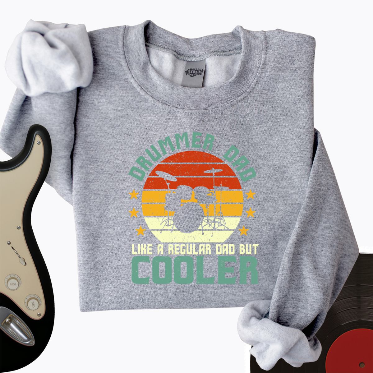 Drummer Dad Crewneck product image 2