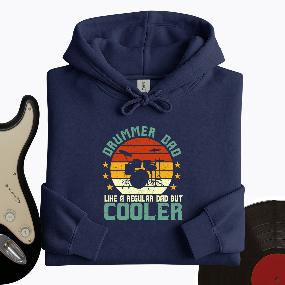 Drummer Dad Hoodie product image 5