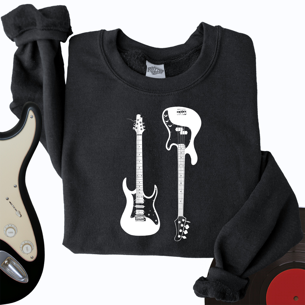 Electric and Bass Guitar Crewneck product image 3